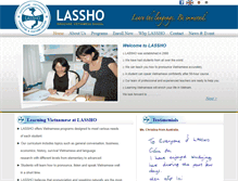 Tablet Screenshot of lassho.edu.vn